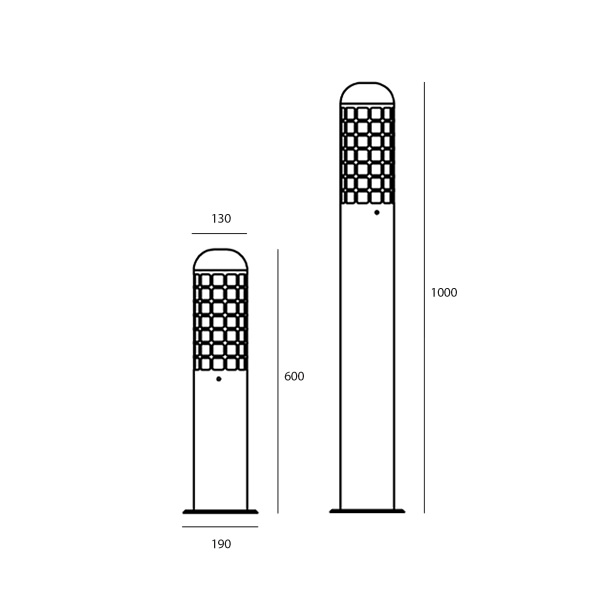 Dimensions Joytech Inverlight