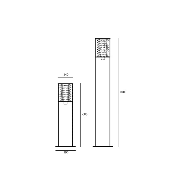 Dimensions Mistral Inverlight