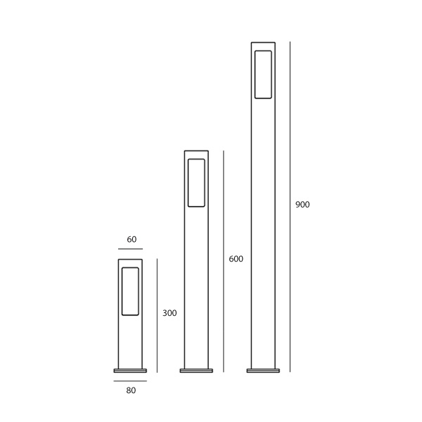 Dimensioni Sam Inverlight